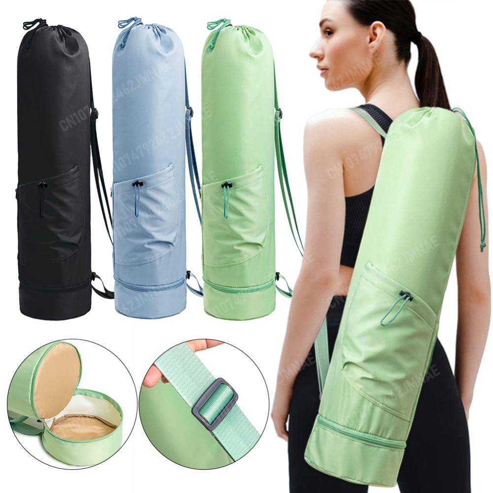 Sac à Dos Yoga Porte-Tapis Multifonction Avec Compartiments - Gymnastique Sport