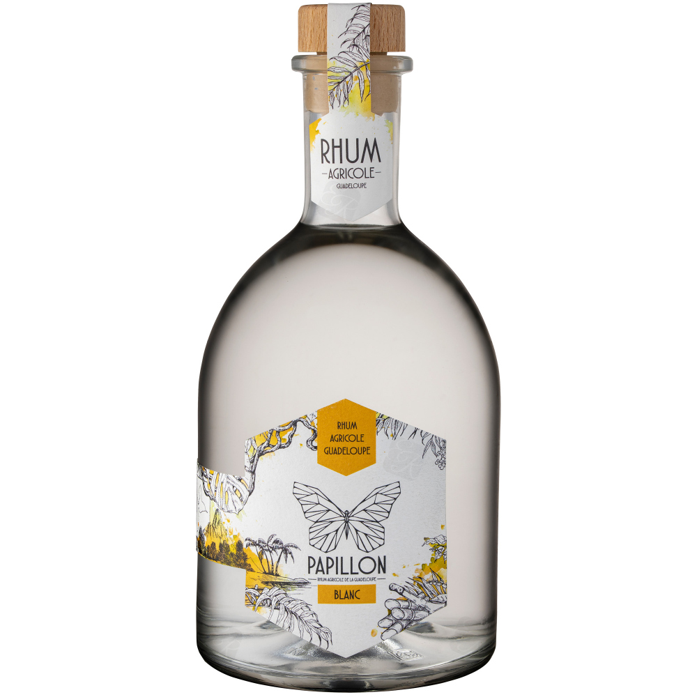 Papillon Rhum blanc 70cl 53° - Rhums Blancs/Rhum Finish Cuvée Martinique -  La Case à Rhum de Cricri