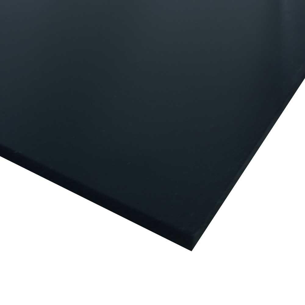 Plaque PVC rigide noir