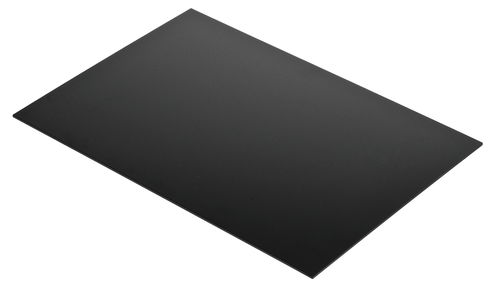 Plaque PVC expansé blanc Blanc, E : 3 mm, l : 100 cm, L : 100 cm, Surface  m² - 1