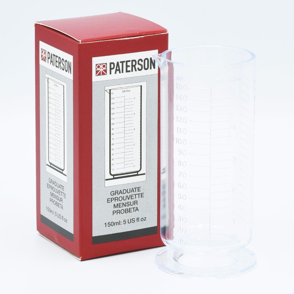 ÉPROUVETTE PATERSON 300ml GRADUATE 300 ml verre doseur