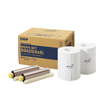 DNP DS620 Papier Thermique 10X15cm (4x6") 2x400 Tirages ou 15x20 (6x8") 2x200 Tirages