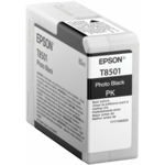 EPSON Cartouche d'encre Photo Black pour Traceur SC-P800 - 80 ml  (C13T850100) - T8501