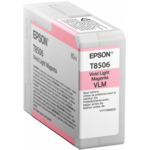 EPSON Cartouche d'encre Light Magenta pour Traceur SC-P800 - 80 ml  (C13T850600) - T8506