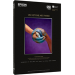 EPSON Papier Fine Art Velvet 260g/m², A3+, 20 feuilles