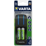 Chargeur Easy Energy Pocket + 4 piles rechargeable AA 2100 mAH - VARTA