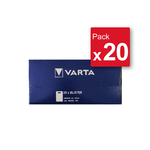 Carton de 20 Blisters Piles Alcalines LR06 AA x4 - VARTA Longlife Power