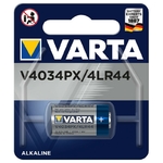 Pile électronique alcaline 6V 4LR44 - 4034PX Varta