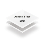 PVC Coulé ( dur ) Adhésif 5mm