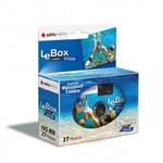 Agfa - Appareil Photo jetable LeBox Ocean Waterproof - 400 ISO - 27 poses