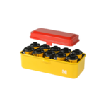 Kodak - Boîte de rangement pellicules 135/120 Rouge - Pour 10 films 135 ou 10 Bobine 120