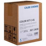 Calbe - Kit chimie couleur C-41 - Pour faire 2,5L