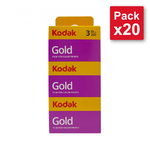 Kodak GOLD 200 ISO - 135 / 36 poses - x3 films - Vendu par 20 packs