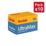 Kodak Ultra Max 400 ISO - 135 / 36 poses - Pack de 10 films