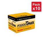 Kodak T-max 3200 ISO - 135 / 36 poses - Pack de 10 films