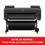 Canon IPF PRO-4600 / 44" (111,8 cm), 12 couleurs - livré avec 1 jeu d'encres 330ml + 1 Rouleau Ipsojet Luster 260Gr, 111,8 cm OFFERT