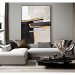 Feuille-d-or-moderne-minimaliste-atmosph-re-de-luxe-arri-re-plan-de-canap-peinture-murale