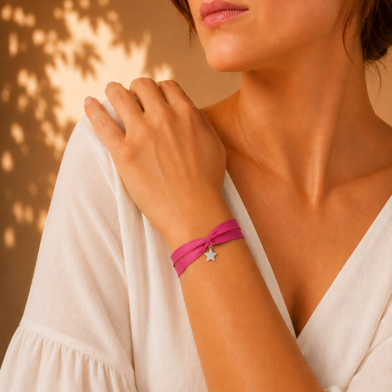 Etoile bracelet retravaillé