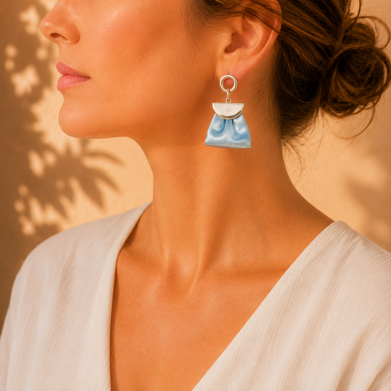 Japonisantes boucles doreille