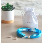 Bracelet Nora boule argent à plat 5