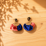 Azurée boucles doreille retravaillé 2