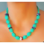 Collier soie-femme-perles naturelles-howlites-Fantine-bijoux