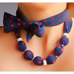 Collier soie-femme-noeud-rondelles swarovski-Berenice-bijoux