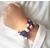 Bracelet twill de soie-enfant-rondelle swarovski-Alicia-Bijoux