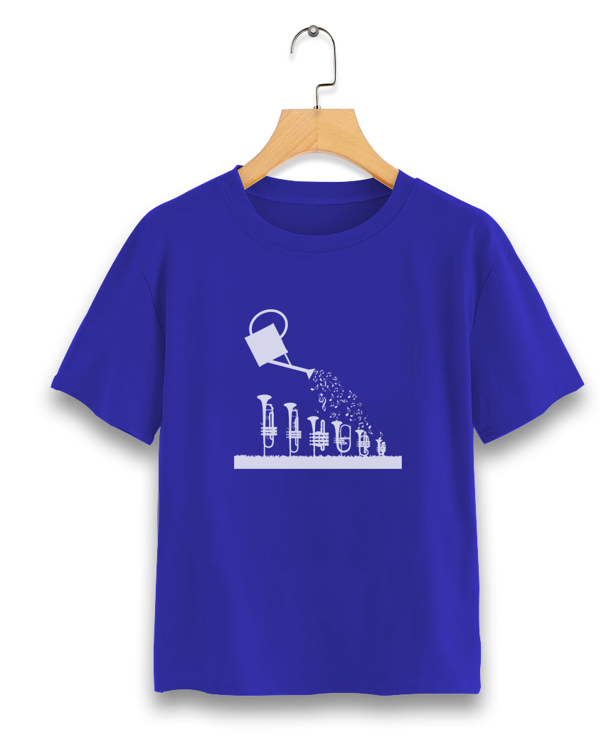 T-Shirt-bleu-roi