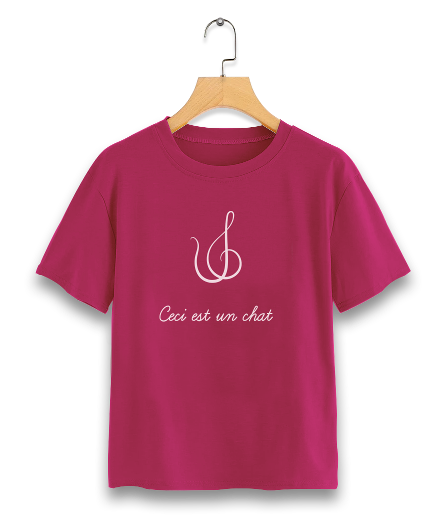 T-Shirt-fuschia