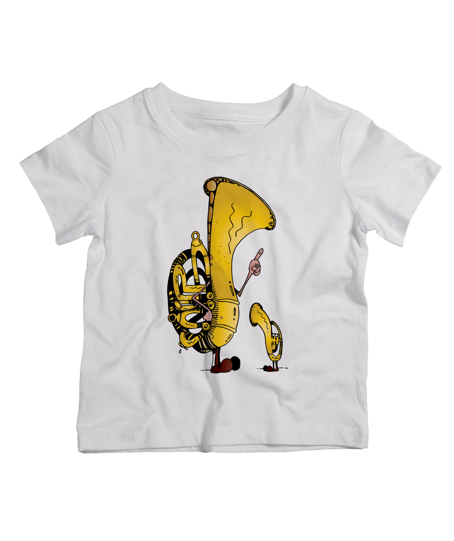Kids-T-shirt-blanc