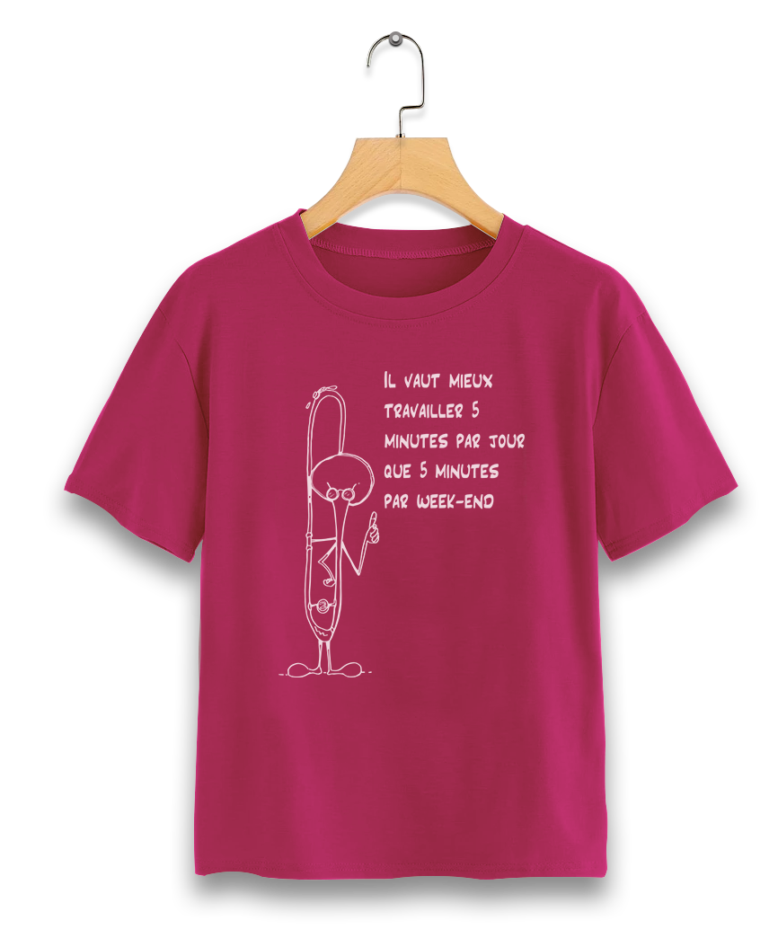 T-Shirt-fuschia
