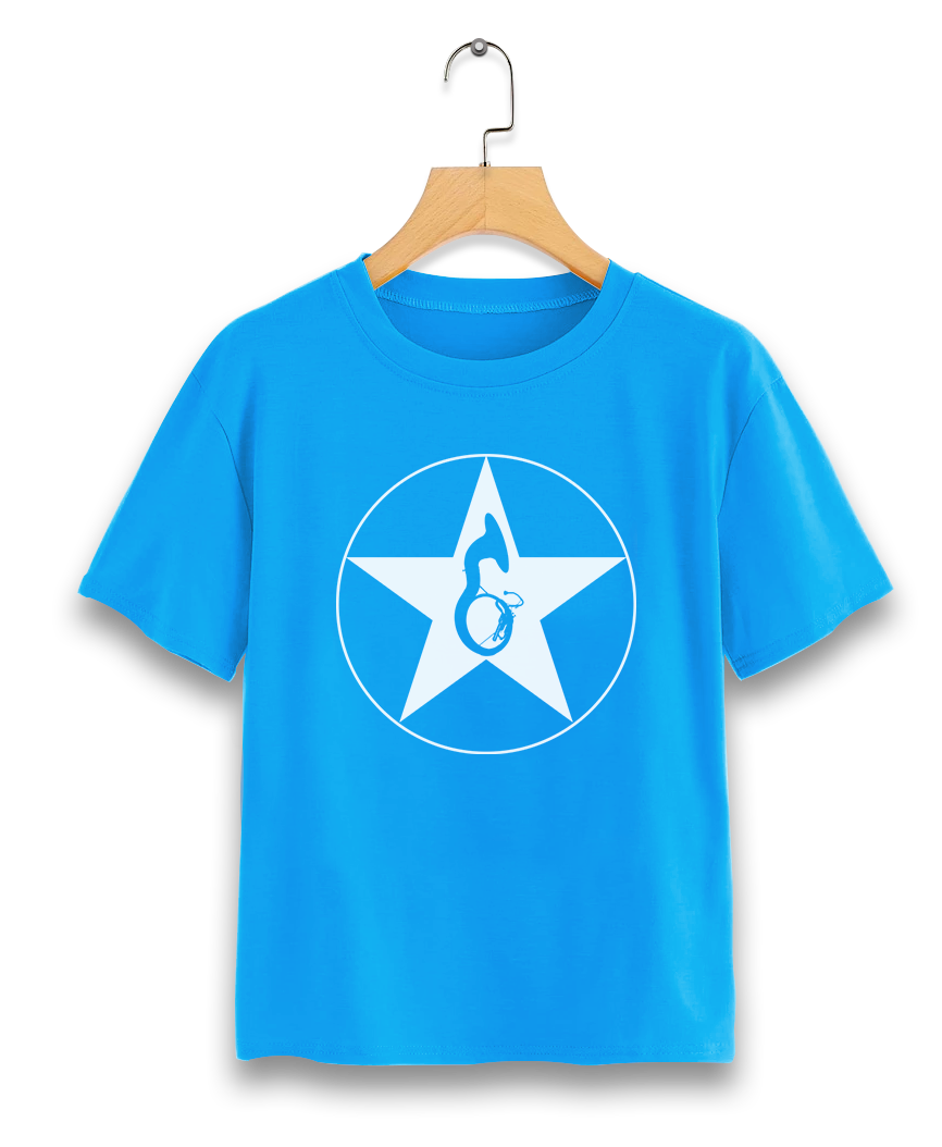 T-Shirt-bleu-turquoise
