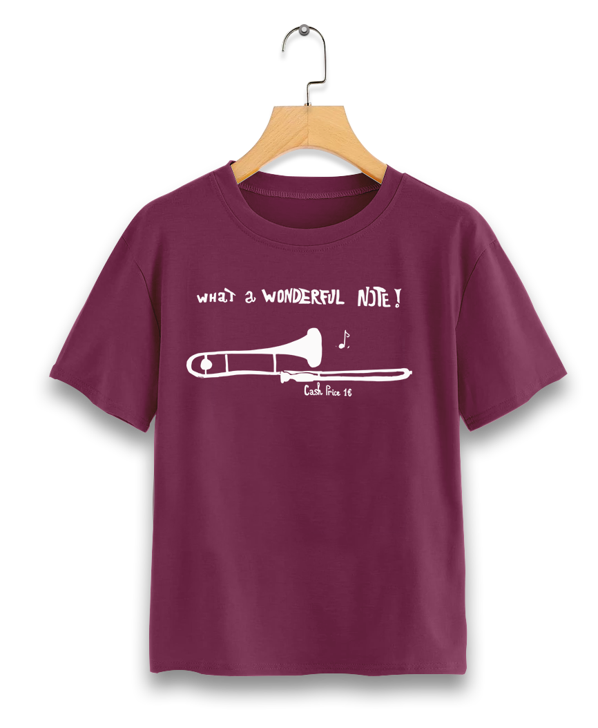 T-Shirt-bordeaux