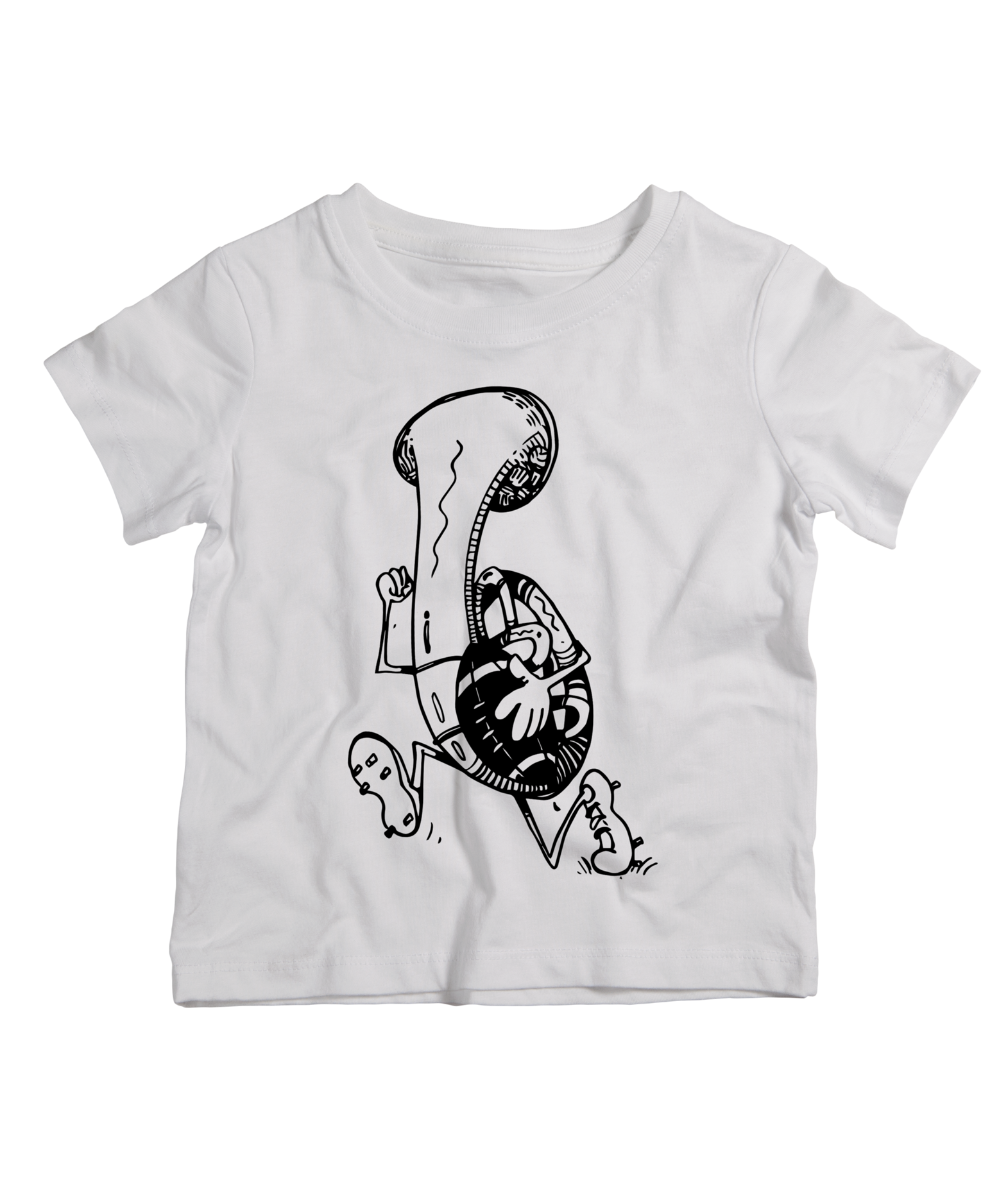 Kids-T-shirt-blanc