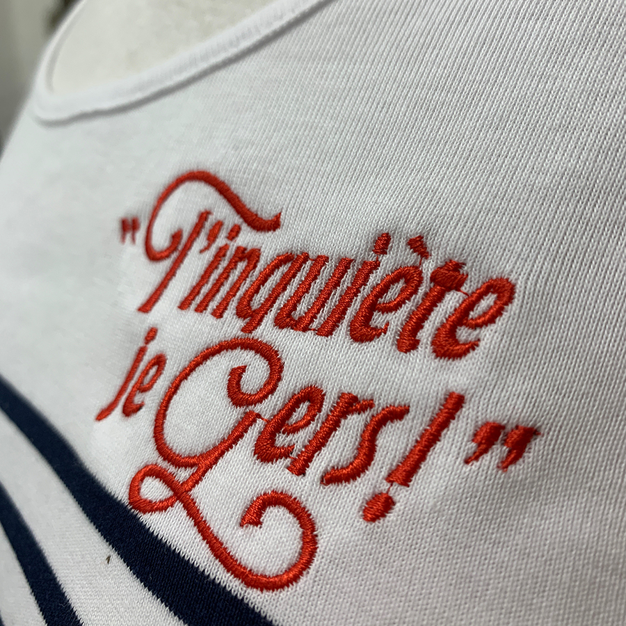 Marinière tinquiete je gers catégorie femme zoom