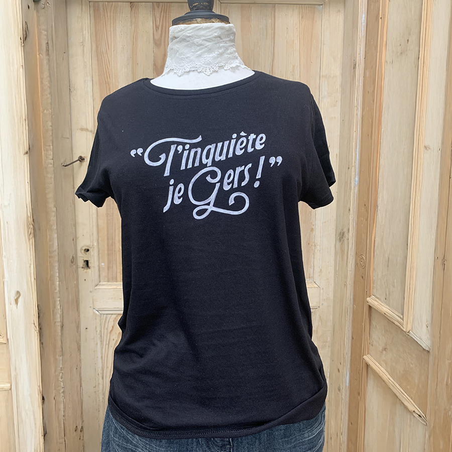tee-shirt categorie femme tinquiète je gers