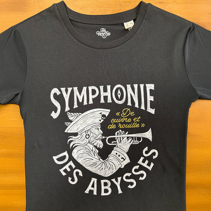 tee-shirt symphonie des abysses catégorie homme face2