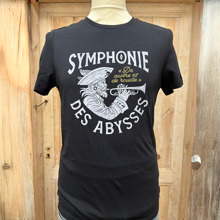 tee-shirt symphonie des abysses catégorie homme face