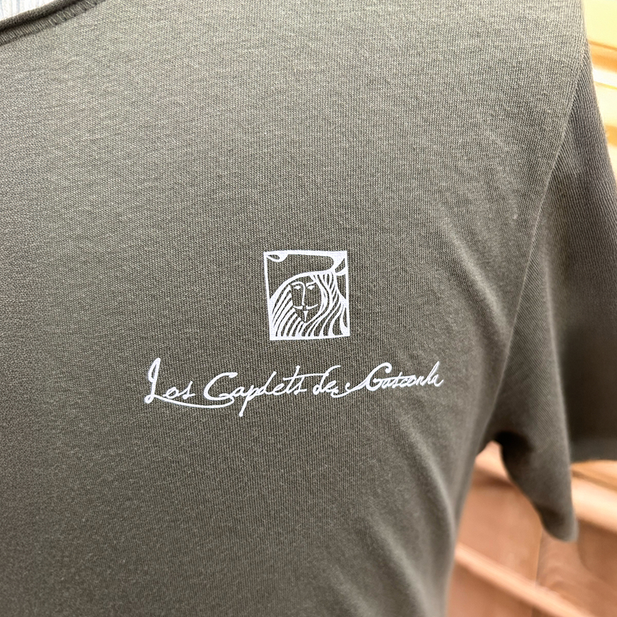 Tee-shirt kaki meme un genou à terre catégorie homme