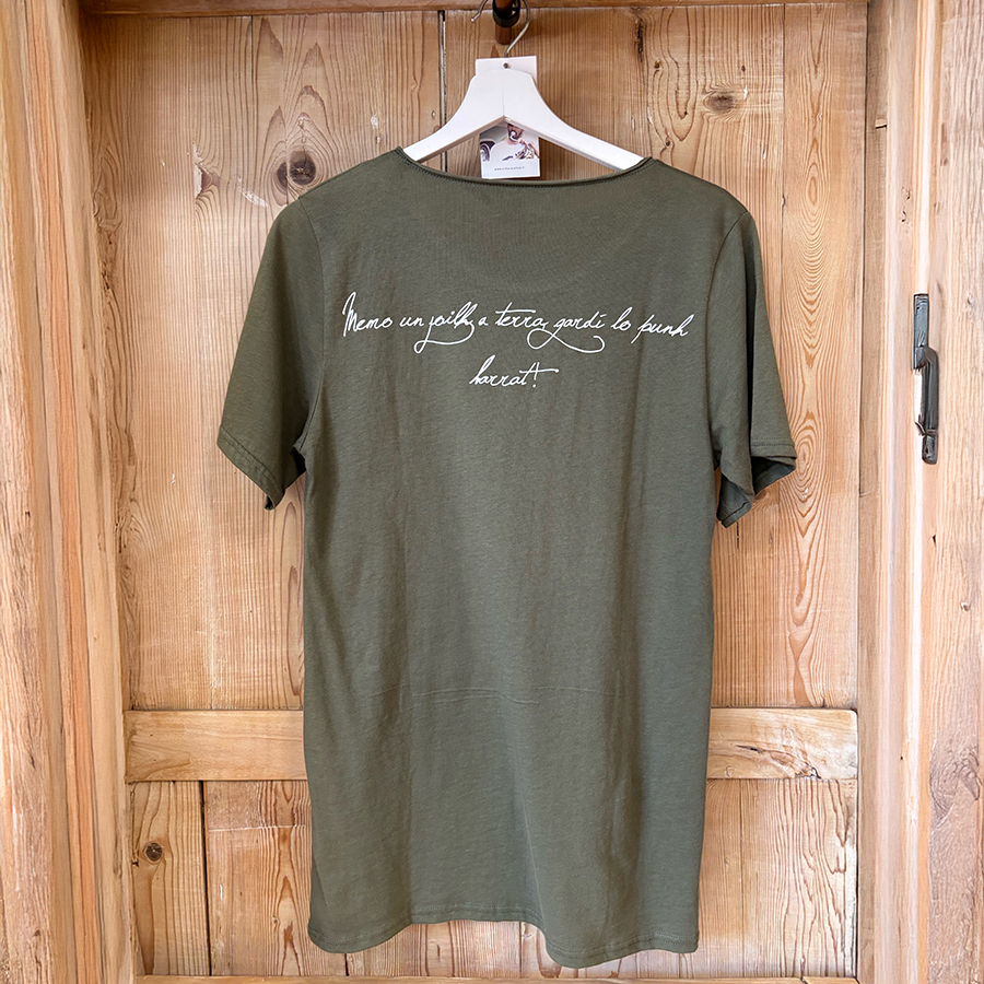 tee-shirt même un genou à terre catégorie homme dos