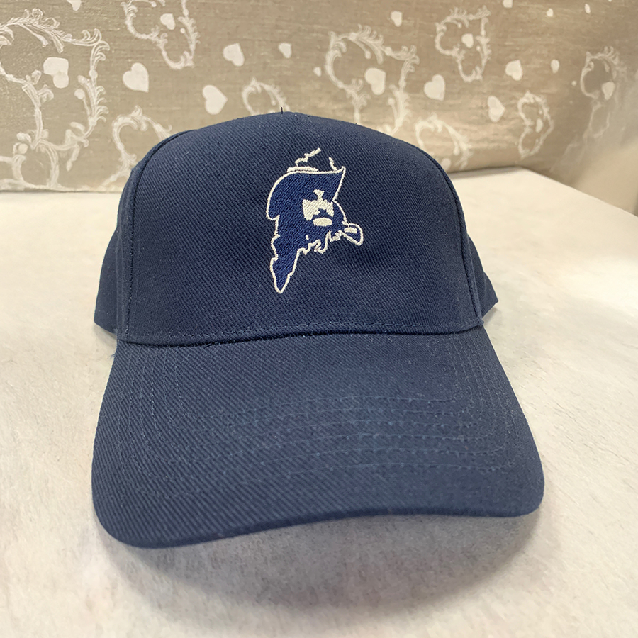 Casquette brodée dArtagnan visage navy