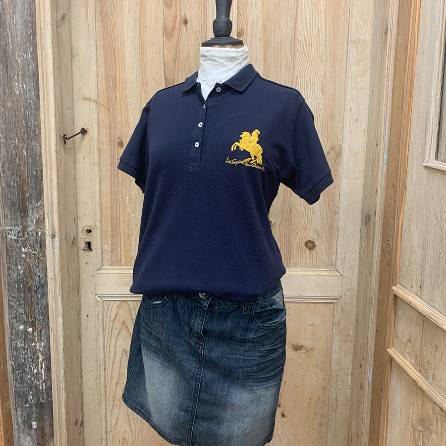 polo femme cheval dartagnan brodé