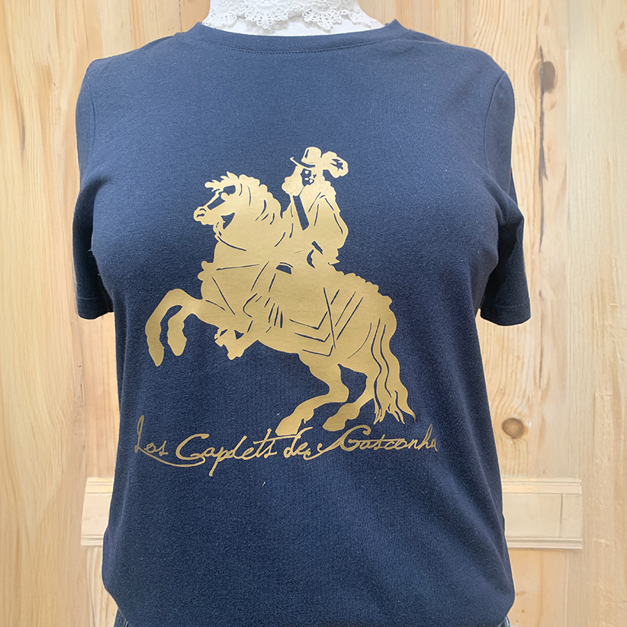 Tshirt femme cheval de dArtagnan gros plan