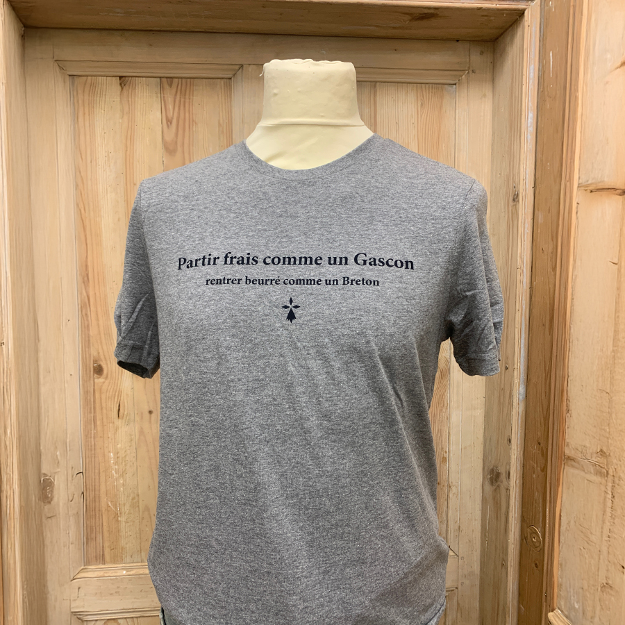 Tshirt Partir frais comme un gascon