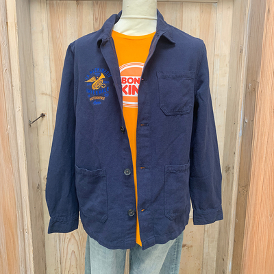 Veste de travail unisexe machinerie infernale et tshirt bones king