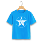 T-Shirt-bleu-turquoise