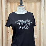 Tee-shirt homme t'inquiète je gers categorie femme