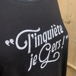 zoom tee-shirt categorie femme tinquiète je gers