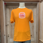 Tshirt Bones king homme orange.